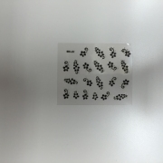 3D Sticker schwarz XF 168